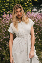 Tephra Plaid Midi Dress - FINAL SALE