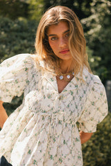 Denise Floral Blouse - FINAL SALE