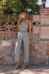 Fiorelle Striped Wide Leg Jeans - FINAL SALE