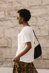 Miles Tee in Ivory - FINAL SALE