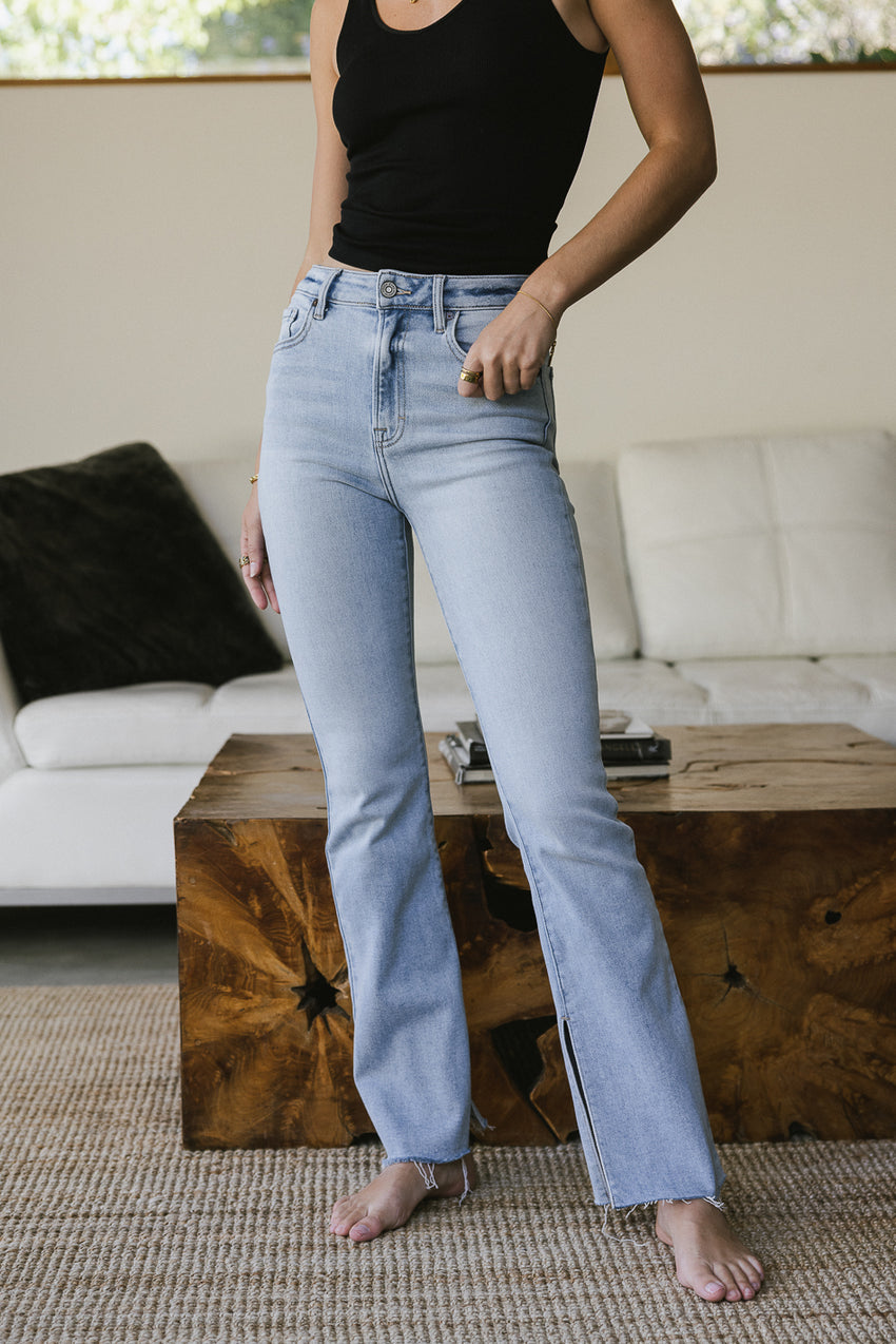 Ryan Bootcut Jeans in Light Wash - FINAL SALE