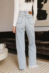 Riley Dad Jeans in Light Wash - FINAL SALE