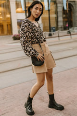 Sora Utility Skirt in Khaki - FINAL SALE