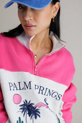Palm Springs Quarter Zip - FINAL SALE