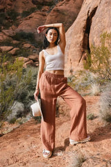 Jennilyn Pants in Terracotta - FINAL SALE