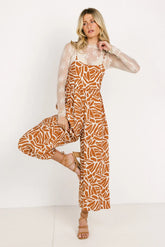 Dannika Printed Jumpsuit - FINAL SALE