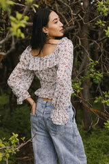 Gemma Ditsy Floral Blouse - FINAL SALE