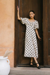 Calliope Twisted Midi Dress - FINAL SALE