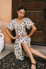 Calliope Twisted Midi Dress - FINAL SALE