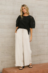 Meant To Be Top in Black - FINAL SALE
