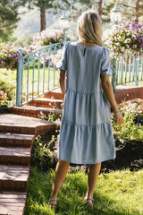 Vinnny Chambray Midi Dress - FINAL SALE