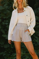 Next To You Shorts in Sage - FINAL SALE