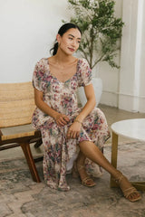 Keiko Floral Midi Dress - FINAL SALE
