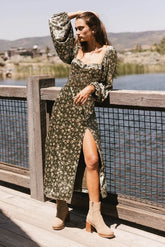 Necali Velvet Midi Dress - FINAL SALE