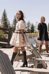 Constance Printed Mini Dress - FINAL SALE