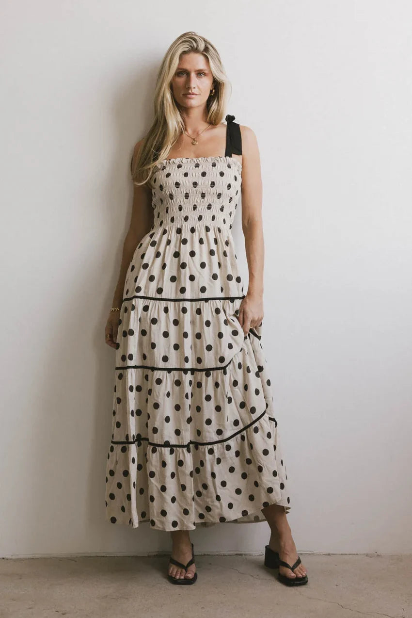 Matilda Polka Dot Midi Dress - FINAL SALE