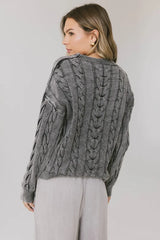 Marquette Cable Knit Sweater - FINAL SALE