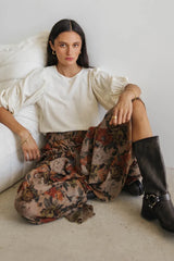 Nadine Blouse in Bone - FINAL SALE
