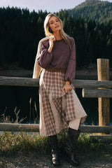 Tully Pleated Maxi Skirt - FINAL SALE