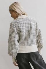 Nathalia Knit Sweater in Ivory - FINAL SALE