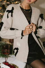 Ellery Bow Cardigan - FINAL SALE