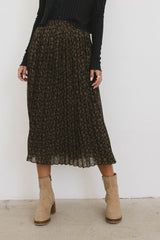 Pascal Pleated Floral Skirt - FINAL SALE