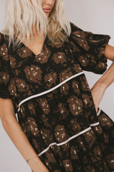 Ostella Floral Midi Dress - FINAL SALE