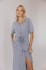 Marigold Denim Midi Dress - FINAL SALE