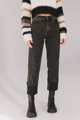 Alcott Cuffed Straight Leg Jeans - FINAL SALE