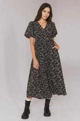 Elladine Floral Midi Dress - FINAL SALE