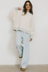 Luisa Wide Leg Pants in Blue - FINAL SALE