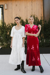 Bethany Maxi Dress in Ivory - FINAL SALE