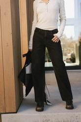Livy No Waistband Straight Leg Jeans - FINAL SALE