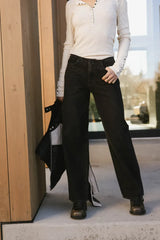 Livy No Waistband Straight Leg Jeans - FINAL SALE