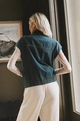 Larkin Denim Vest - FINAL SALE