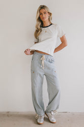 Florence Lettuce Edge Tee - FINAL SALE