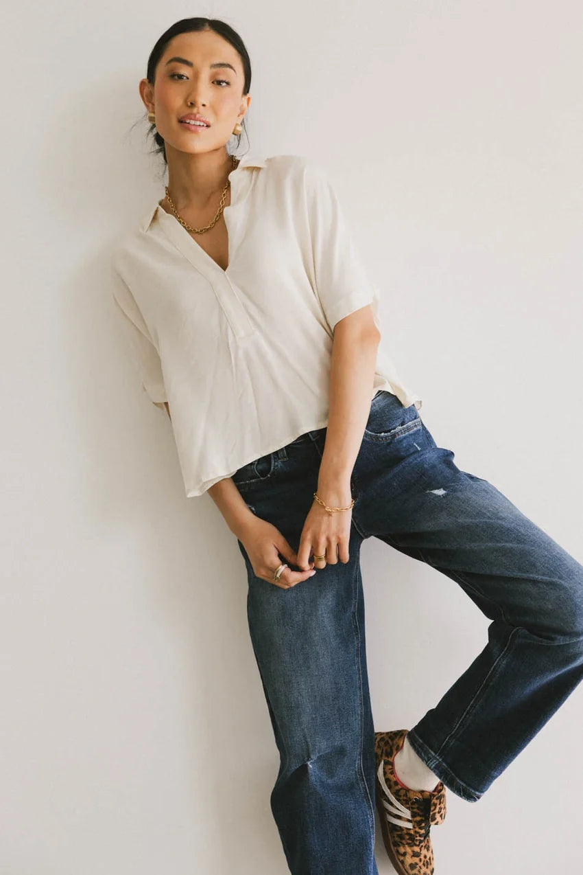 Una Collared Blouse - FINAL SALE