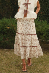 Inara Floral Midi Skirt - FINAL SALE