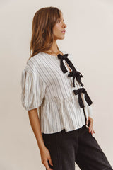 Hyland Peplum Top - FINAL SALE