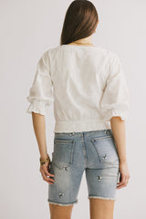 Chelsea High Rise Denim Shorts - FINAL SALE
