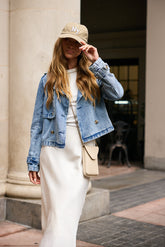 Jones Cropped Trench - FINAL SALE