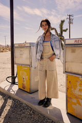 Miller Light Wash Overalls - FINAL SALE