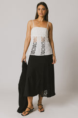 Samantha Maxi Skirt in Black - FINAL SALE