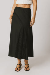 Samantha Maxi Skirt in Black - FINAL SALE