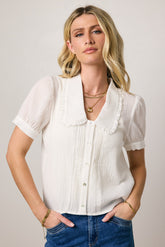 Kinley Sheer Blouse - FINAL SALE