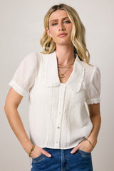 Kinley Sheer Blouse - FINAL SALE
