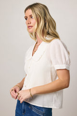 Kinley Sheer Blouse - FINAL SALE