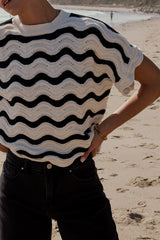 Marlene Wavy Sweater - FINAL SALE
