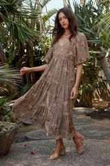 Maribel Dress in Olive - FINAL SALE