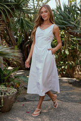 Maya Maxi Dress in Blue - FINAL SALE